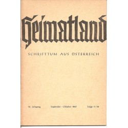 Heimatland - Schrifttum aus Oesterreich