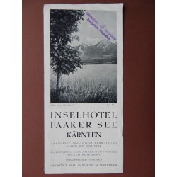 Prospekt Inselhotel Faaker See