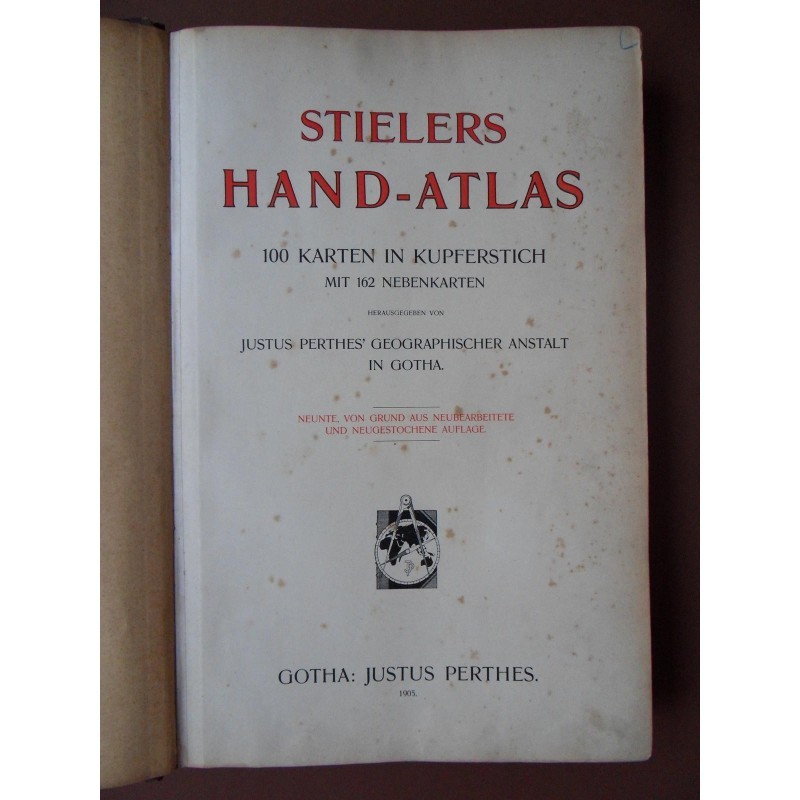 Stielers Hand-Atlas: Ein Meisterwerk der Kartographie